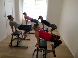 Pilates MVe Chair: the table      