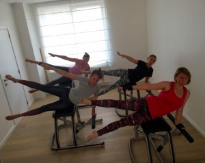 Pilates MVe Chair: side sit-up                                 